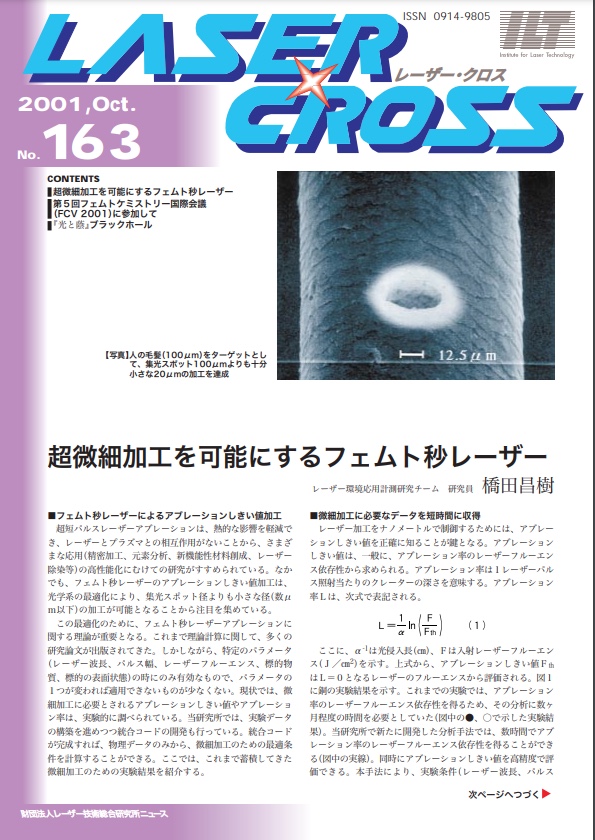 記事 Laser Cross No.163のアイキャッチ画像