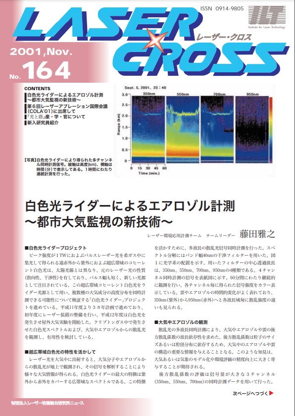 記事 Laser Cross No.164のアイキャッチ画像