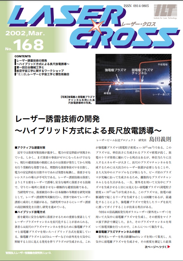 記事 Laser Cross No.168のアイキャッチ画像