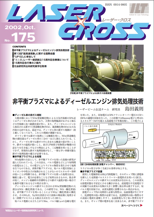 記事 Laser Cross No.175のアイキャッチ画像