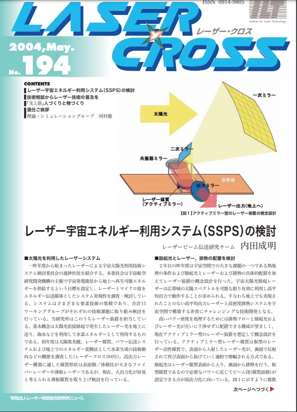 記事 Laser Cross No.194のアイキャッチ画像