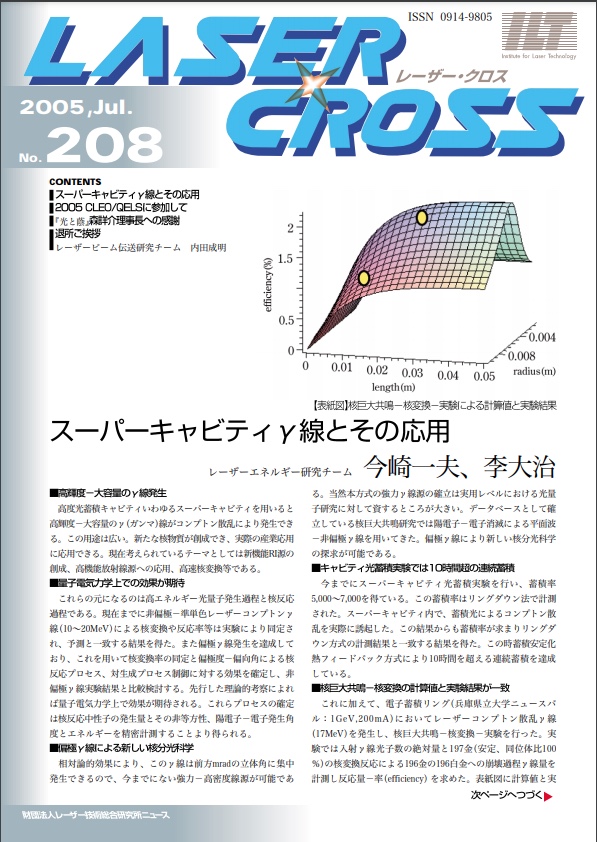 記事 Laser Cross No.208のアイキャッチ画像
