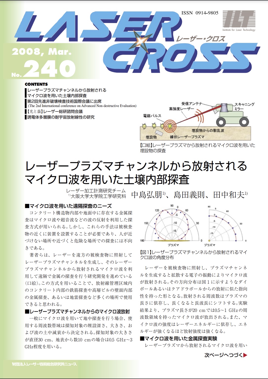 記事 Laser Cross No.240のアイキャッチ画像