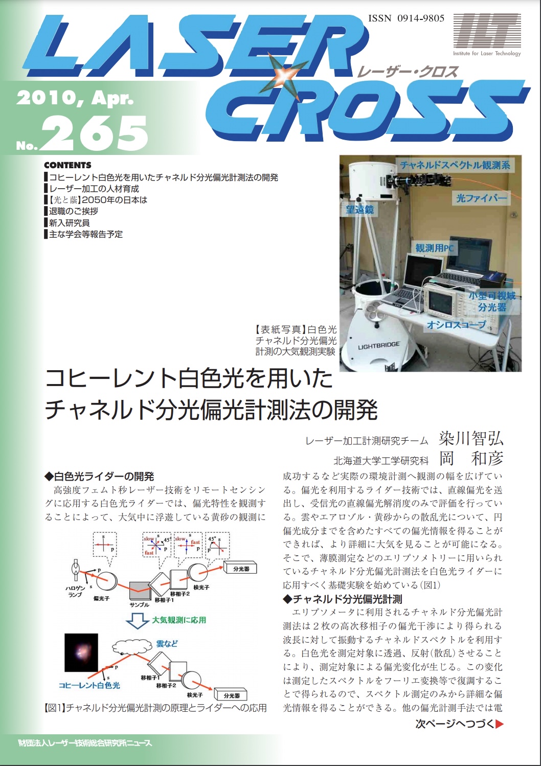 記事 Laser Cross No.265のアイキャッチ画像