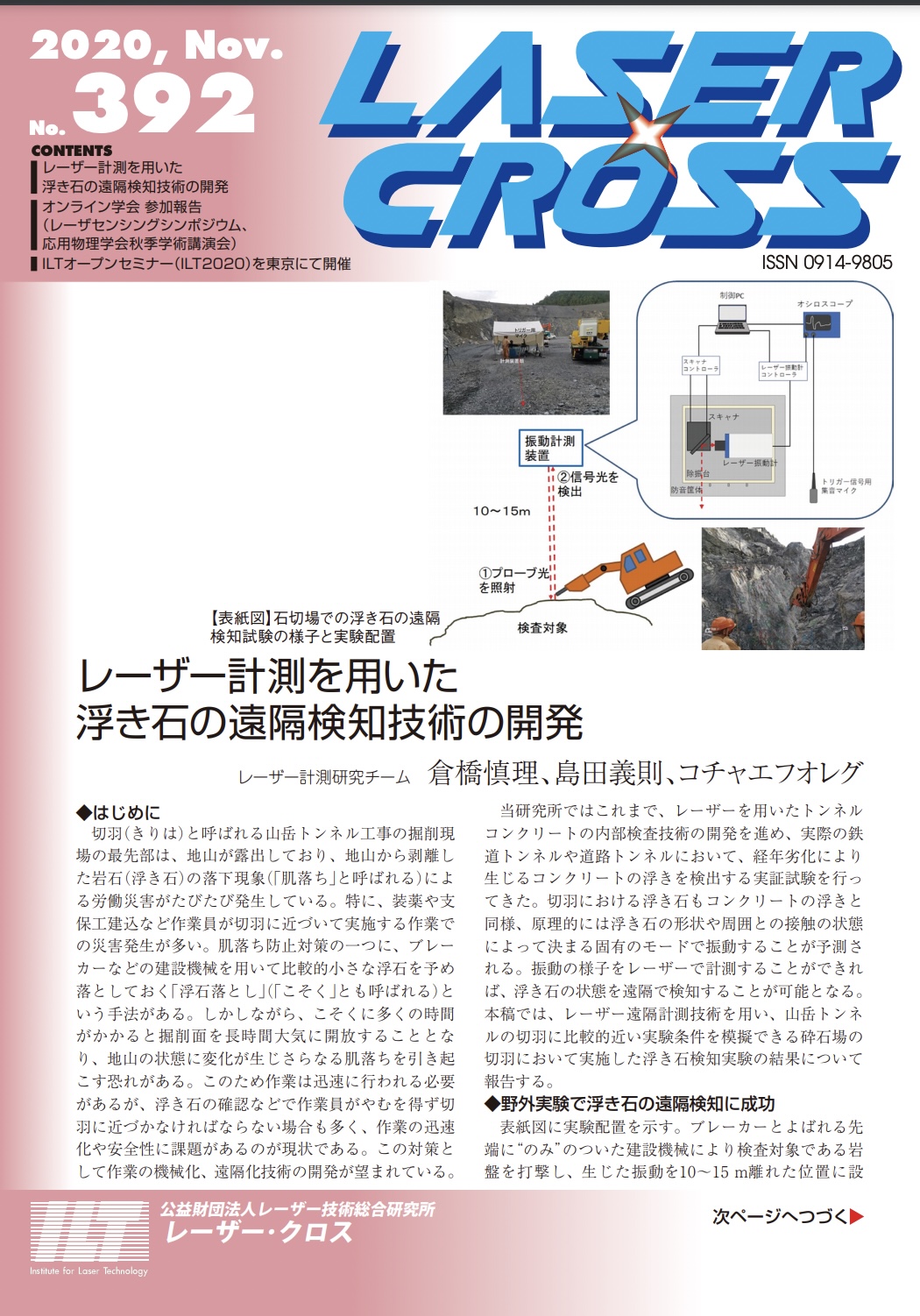 記事 Laser Cross No.392のアイキャッチ画像