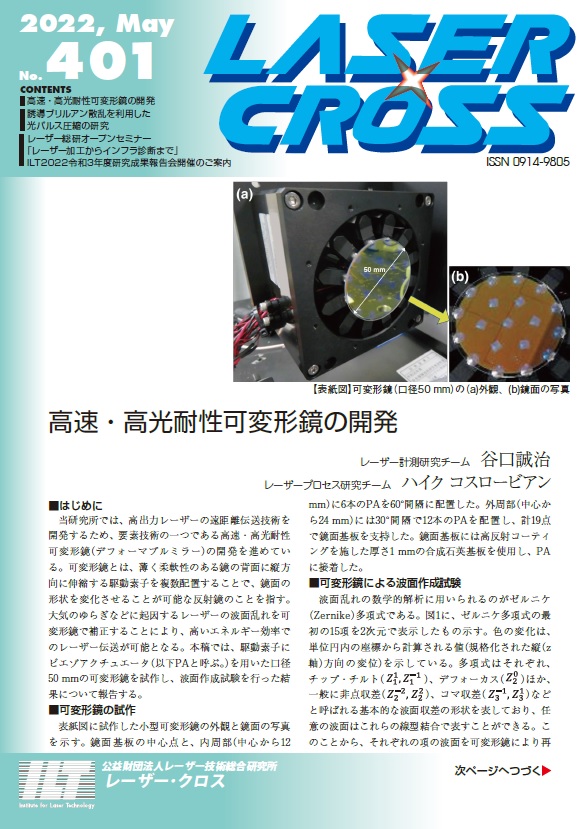 記事 Laser Cross No.401のアイキャッチ画像