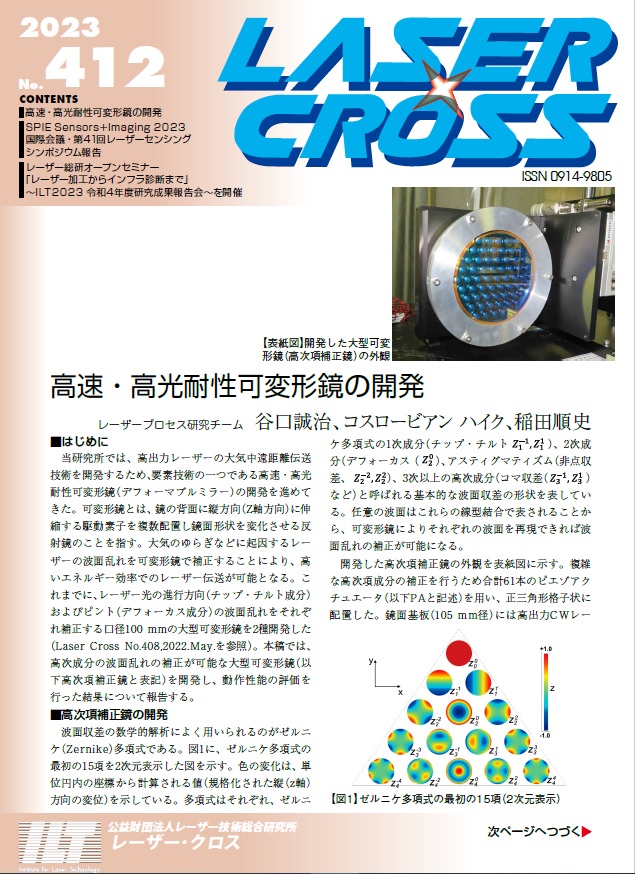 記事 Laser Cross No.412のアイキャッチ画像