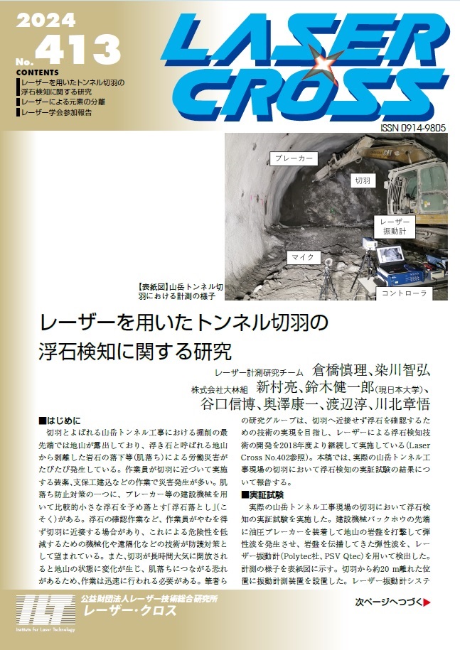 記事 Laser Cross No.413のアイキャッチ画像
