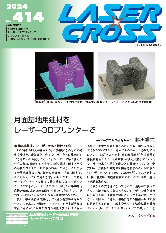 記事 Laser Cross No.414のアイキャッチ画像